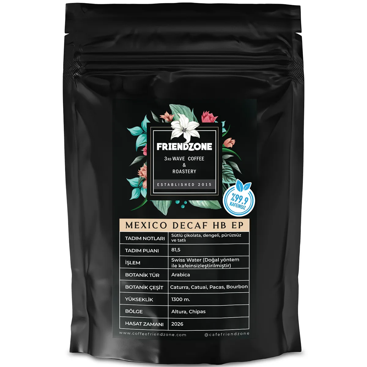 Mexico Decaf (Kafeinsiz) HB EP