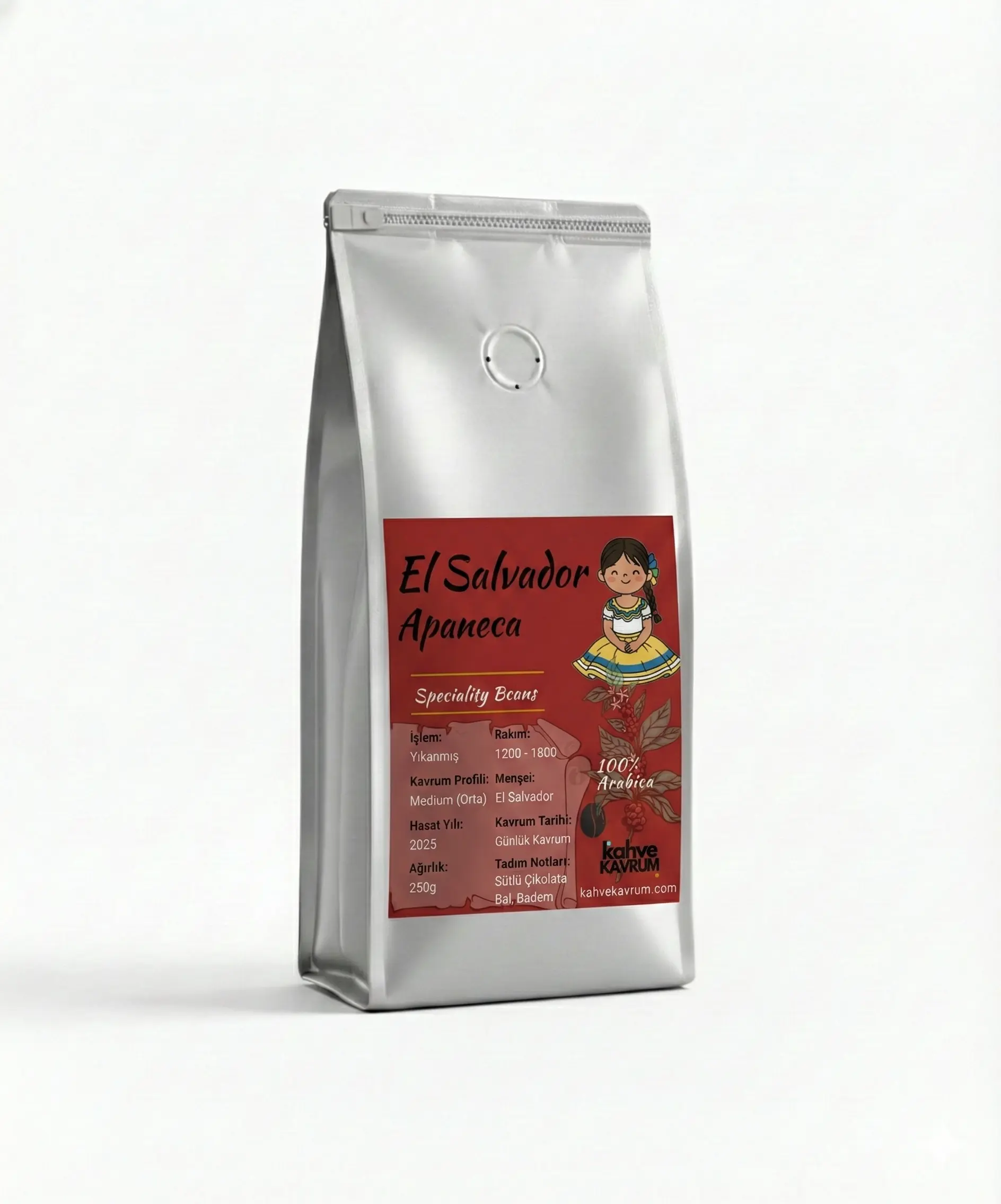 El Salvador Apaneca – Yöresel Kahve