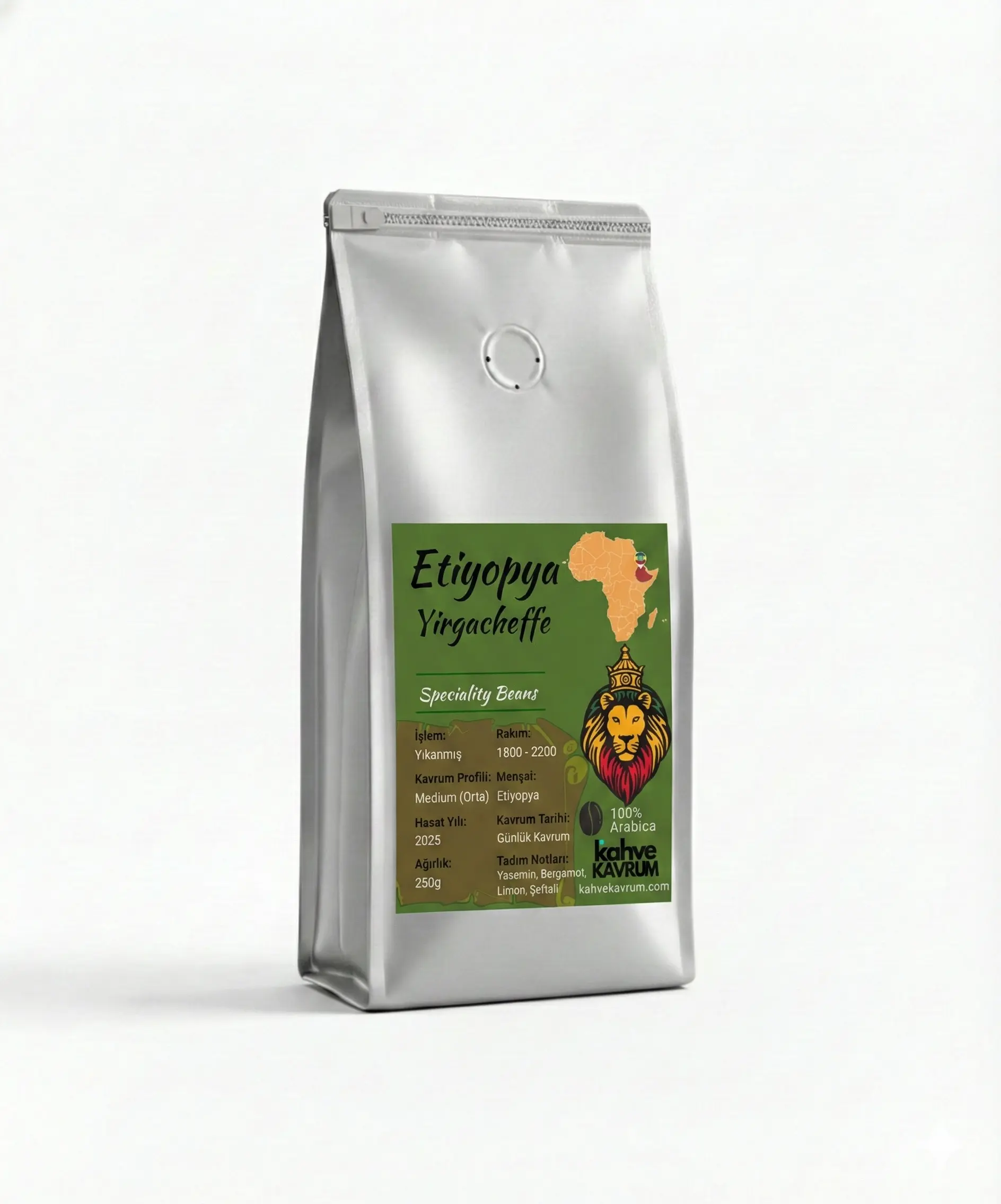 Etiyopya Yirgacheffe – Yöresel Kahve