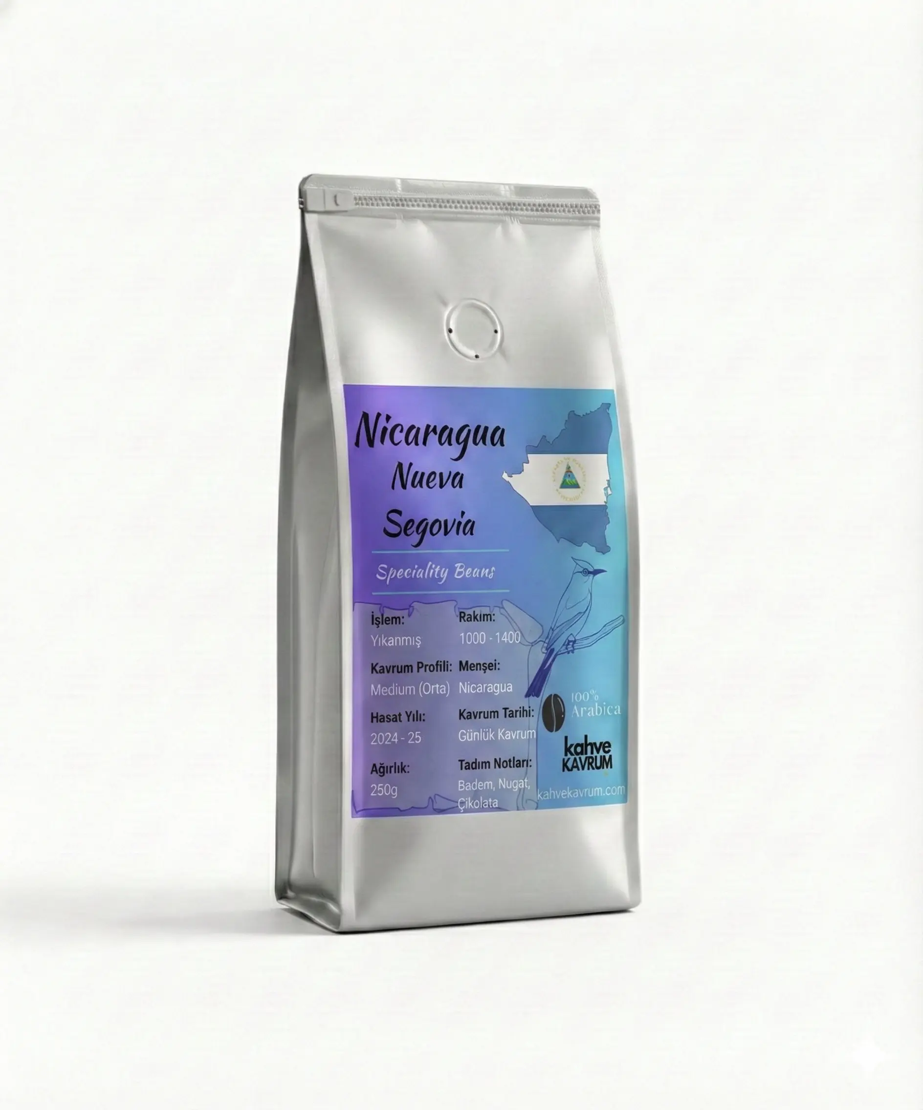 Nikaragua Nueva Segovia Yöresel Kahve