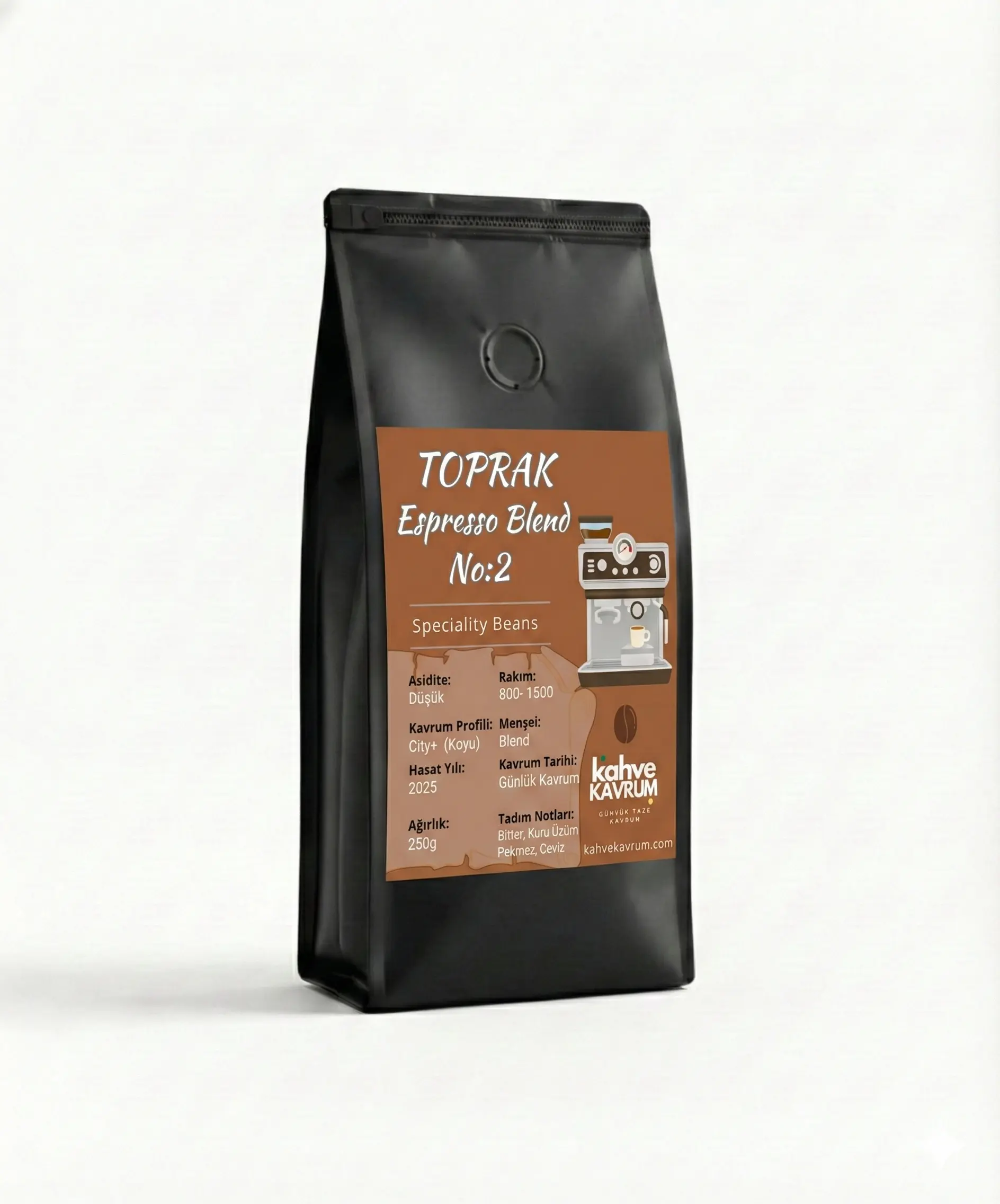 Toprak Espresso Blend (No.2) – Klasik ve Dengeli
