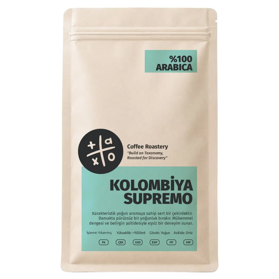Kolombiya Supremo Filtre Kahve