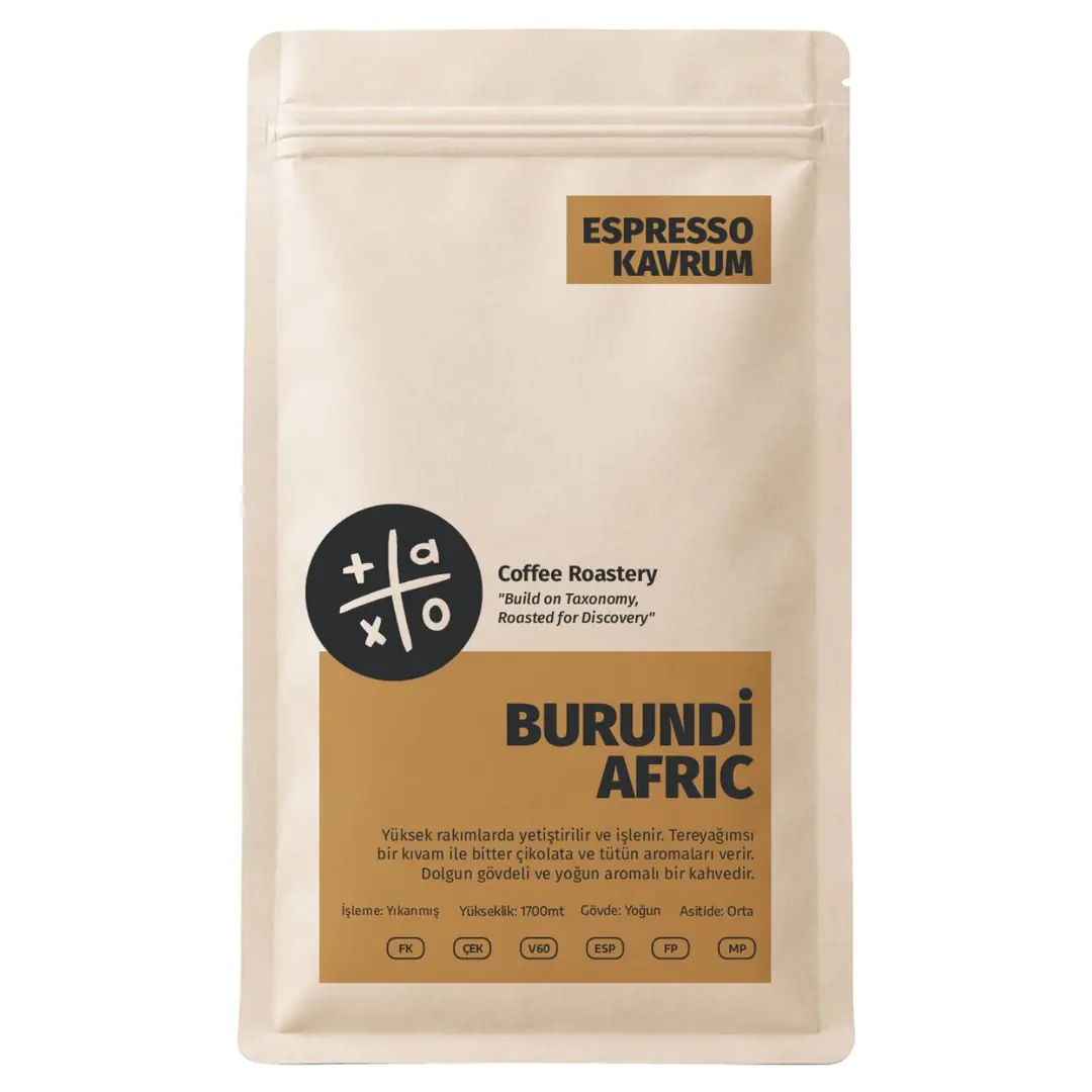 Burundi Afric Espresso Çekirdek Kahve