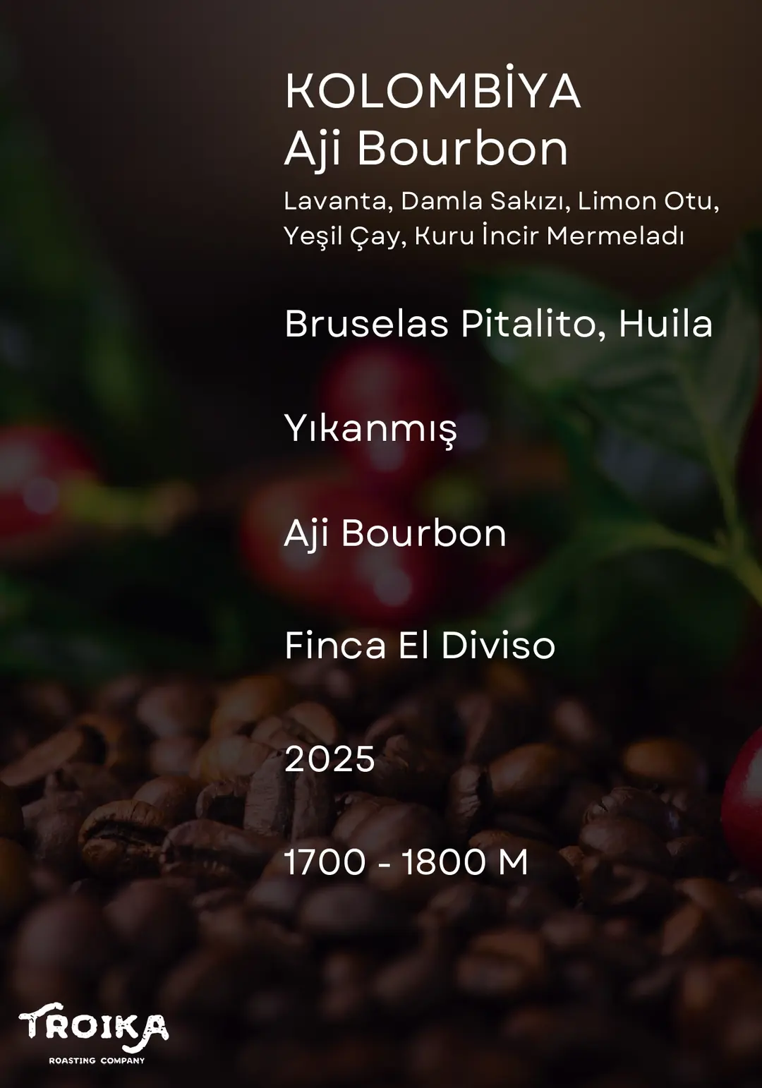 COLOMBIA - Finca El Diviso - Aji Bourbon