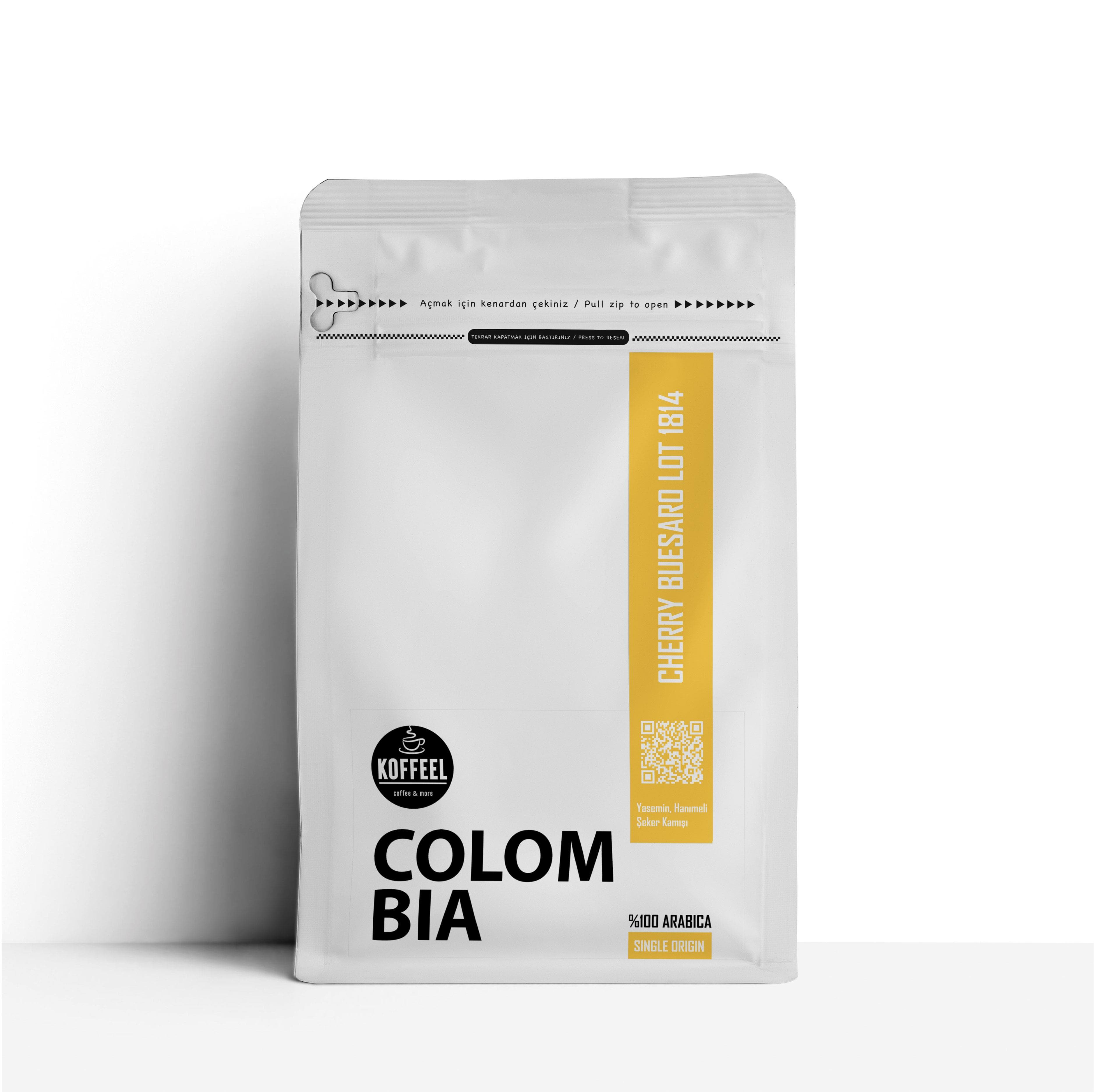 Colombia Cherry Buesaro Specialty Coffee Lot 1814 Koffeel