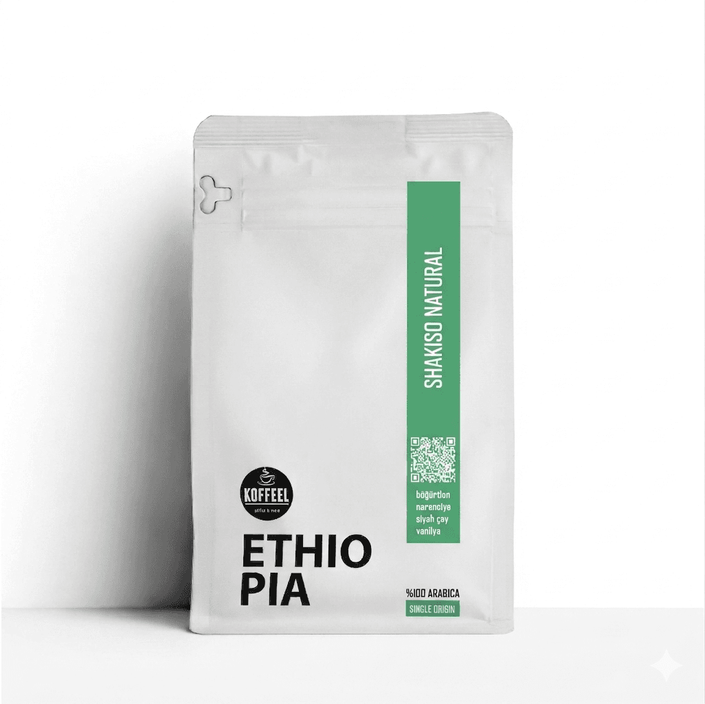Etiyopya Guji Shakiso Natural %100 Arabica