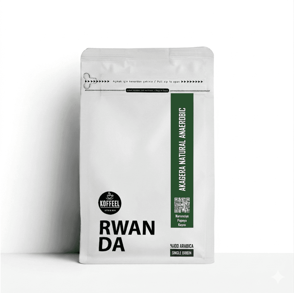 Rwanda Akagera Anaerobik Natural %100 Arabica